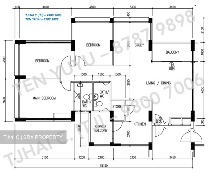 Blk 891B Woodlands Drive 50 (Woodlands), HDB 5 Rooms #218899111
